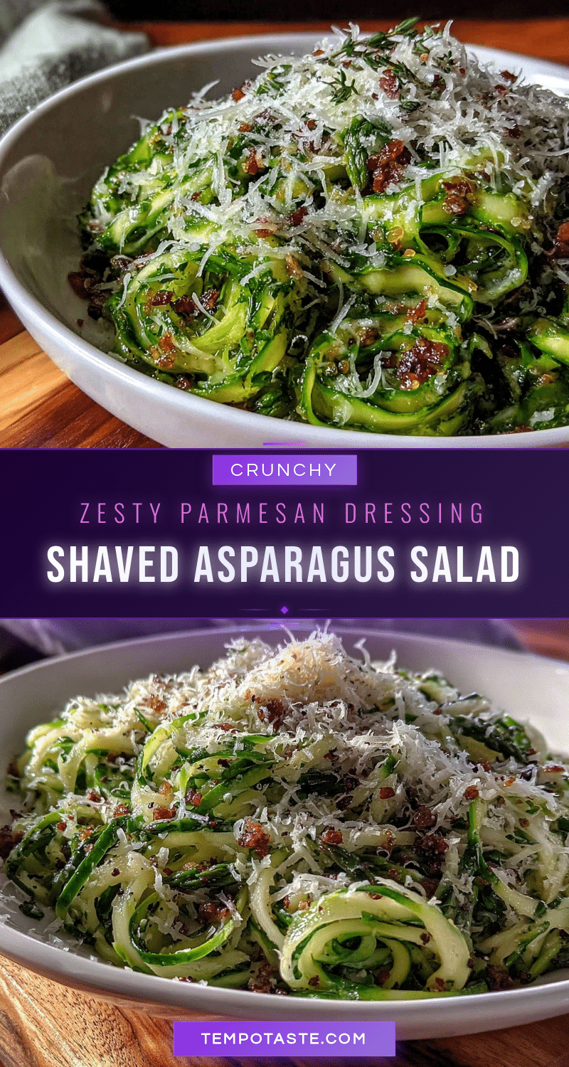 shaved asparagus salad recipe
