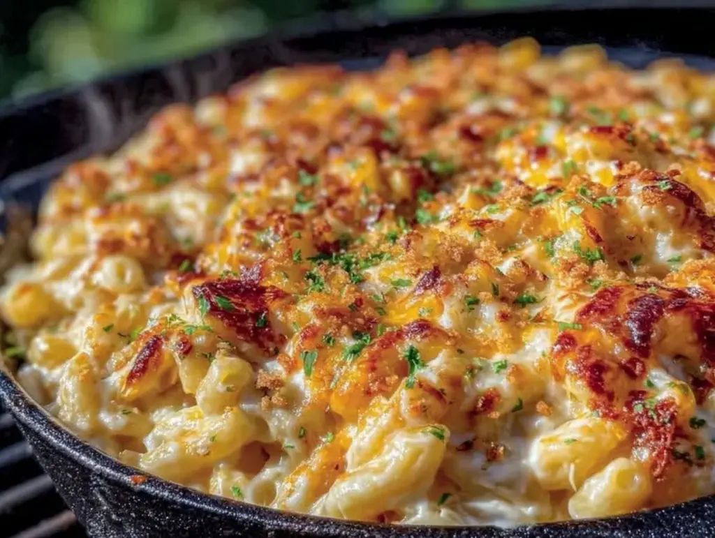 smoked mac and cheese - featured image