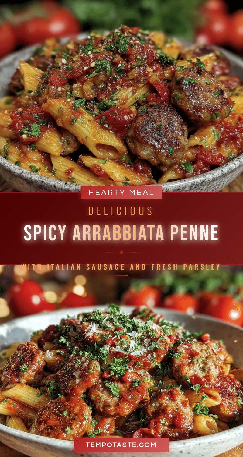 spicy arrabbiata penne recipe