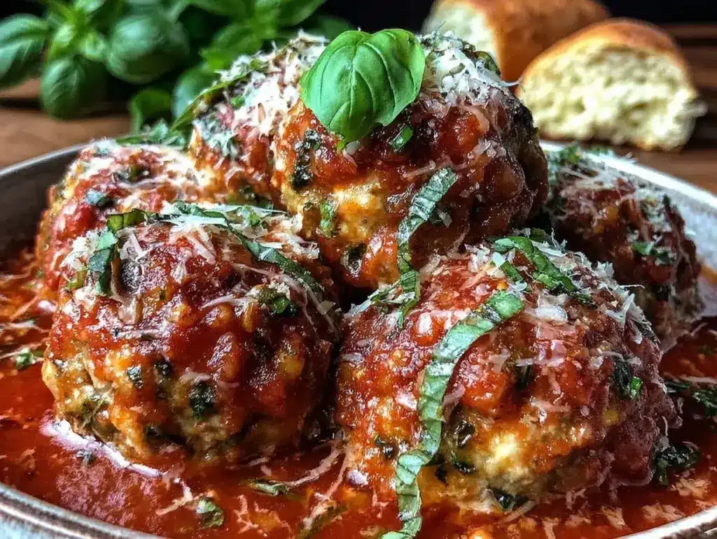 tender turkey meatballs - featured image