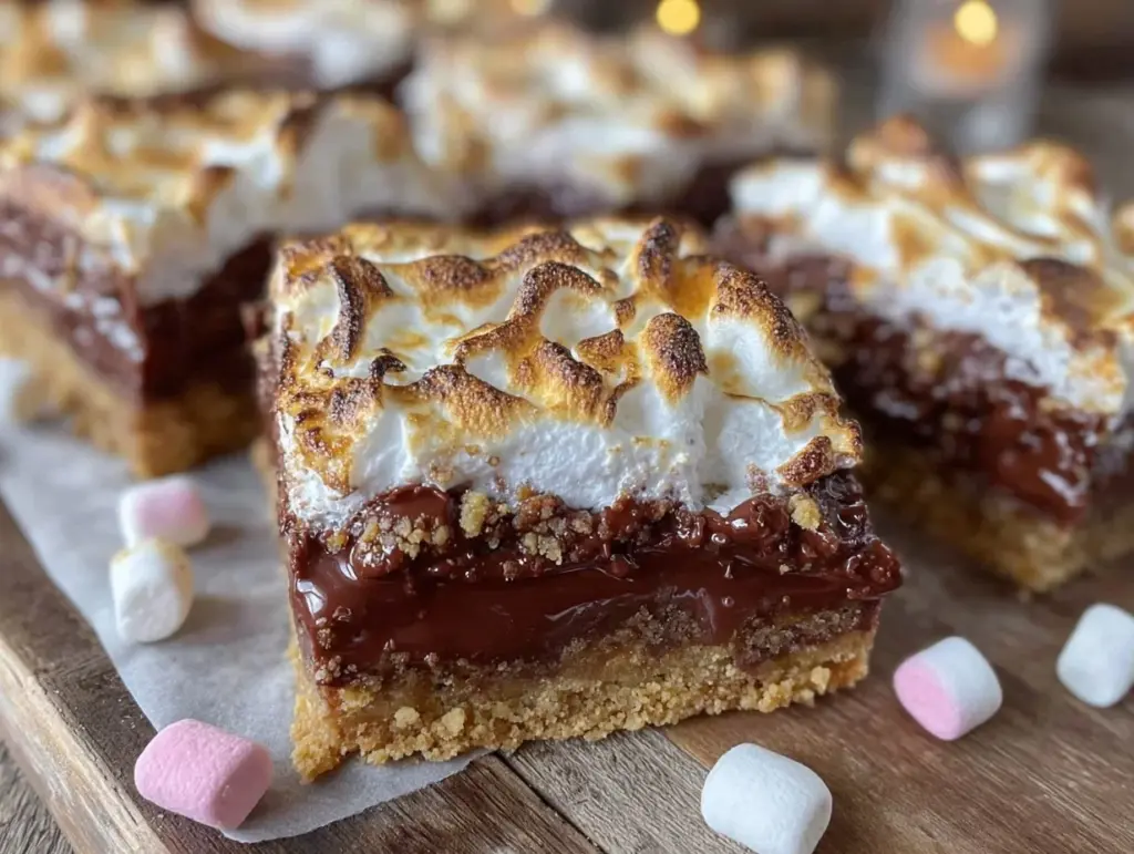 ultimate homemade s’mores bars - featured image
