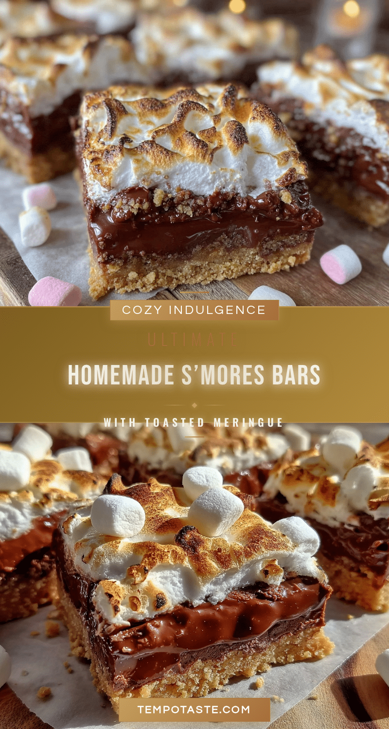 ultimate homemade s’mores bars recipe