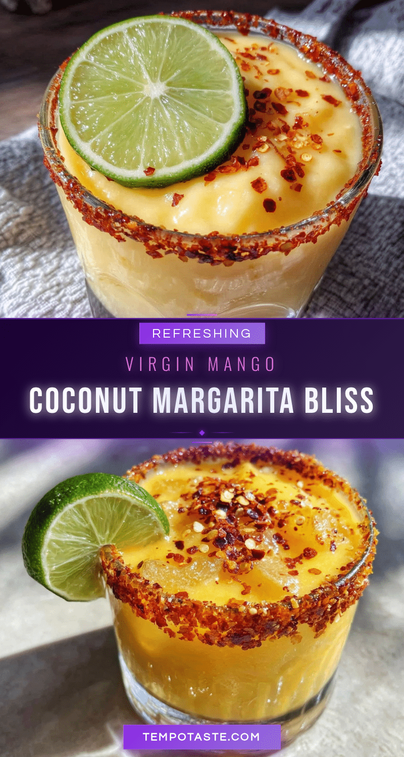 virgin mango coconut margarita recipe