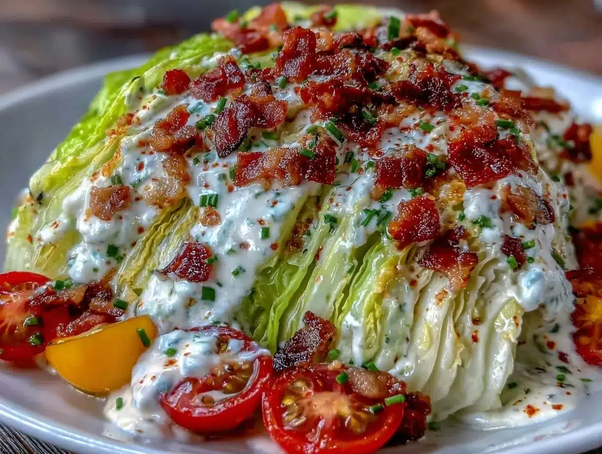 wedge salad recipe preparation steps