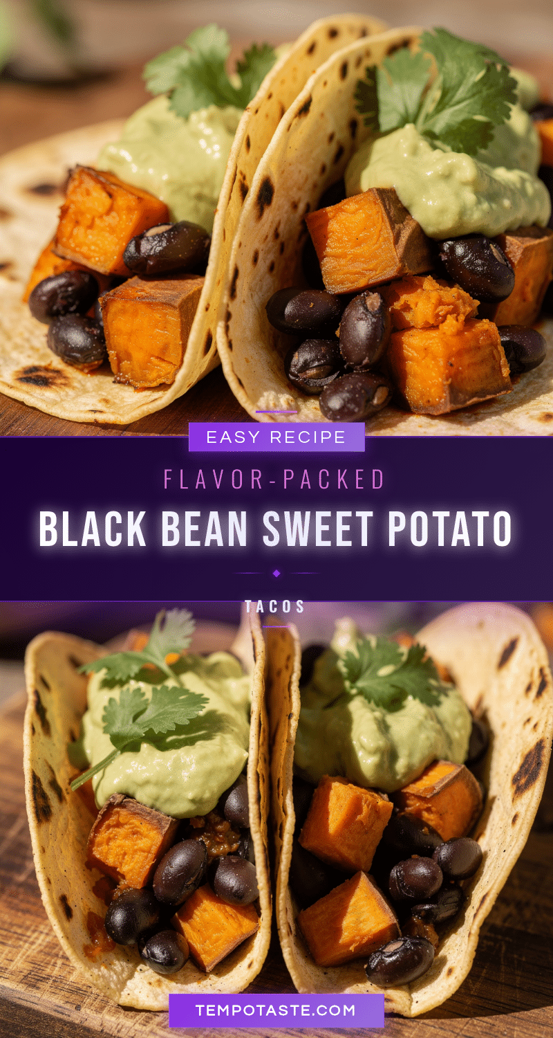 black bean and sweet potato tacos recipe