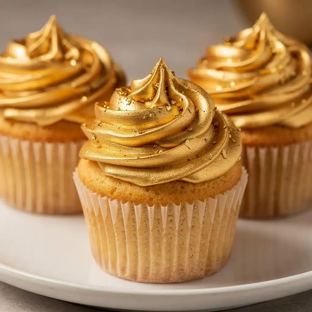 champagne cupcakes - featured image