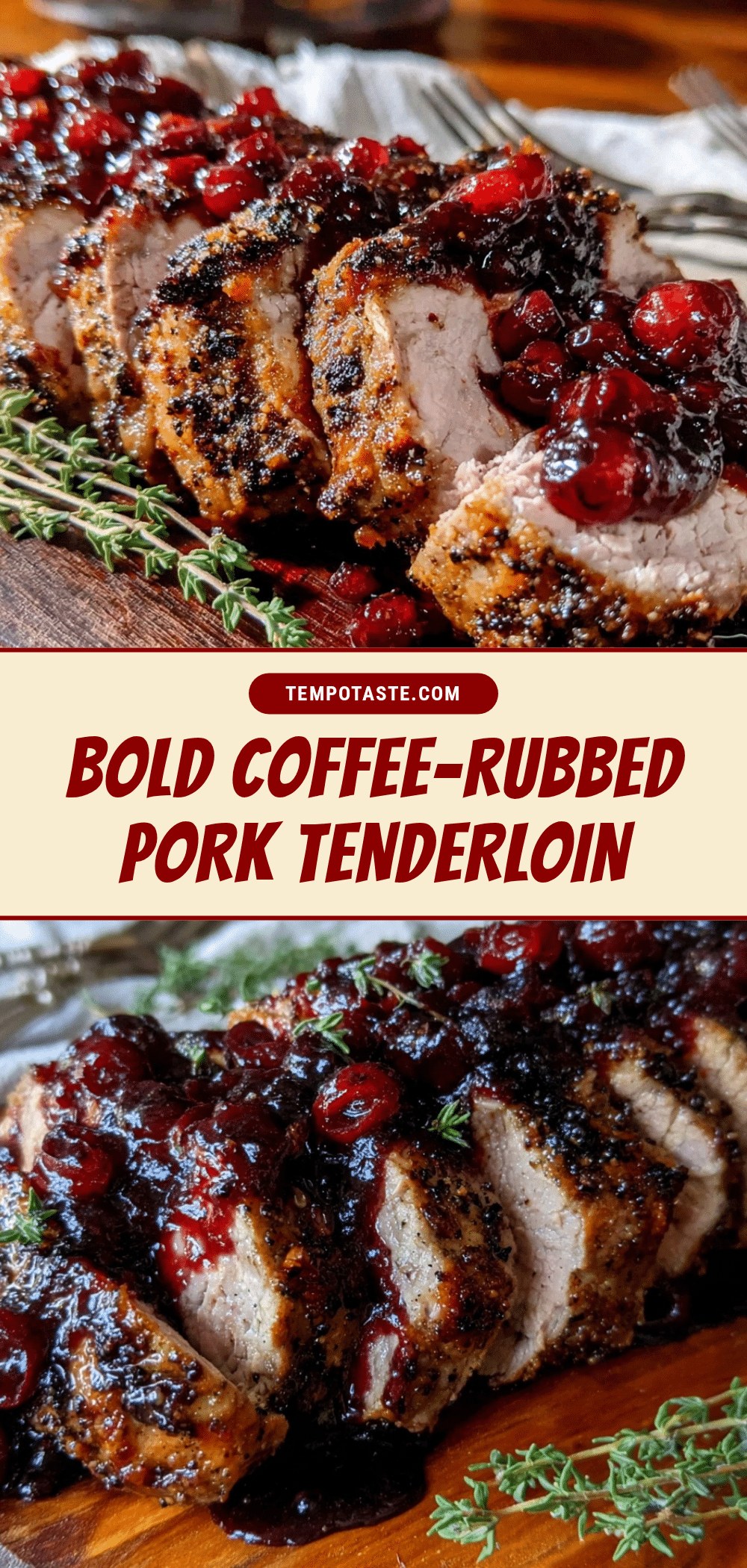 coffee-rubbed pork tenderloin recipe