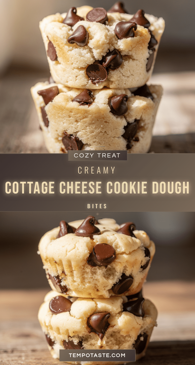 creamy cottage cheese cookie dough bites recipe