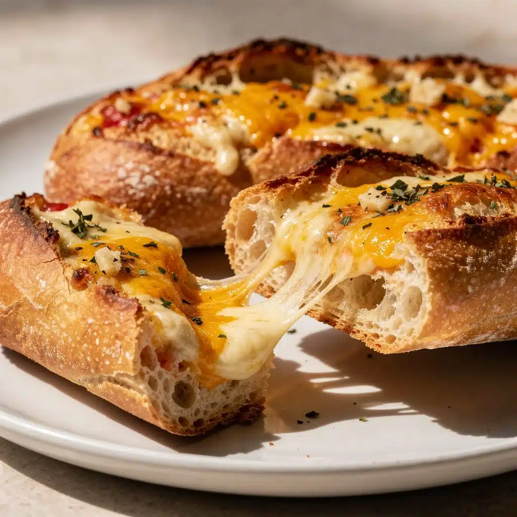 crispy french bread pizza - featured image
