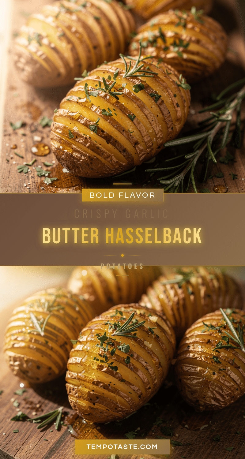 crispy hasselback potatoes recipe