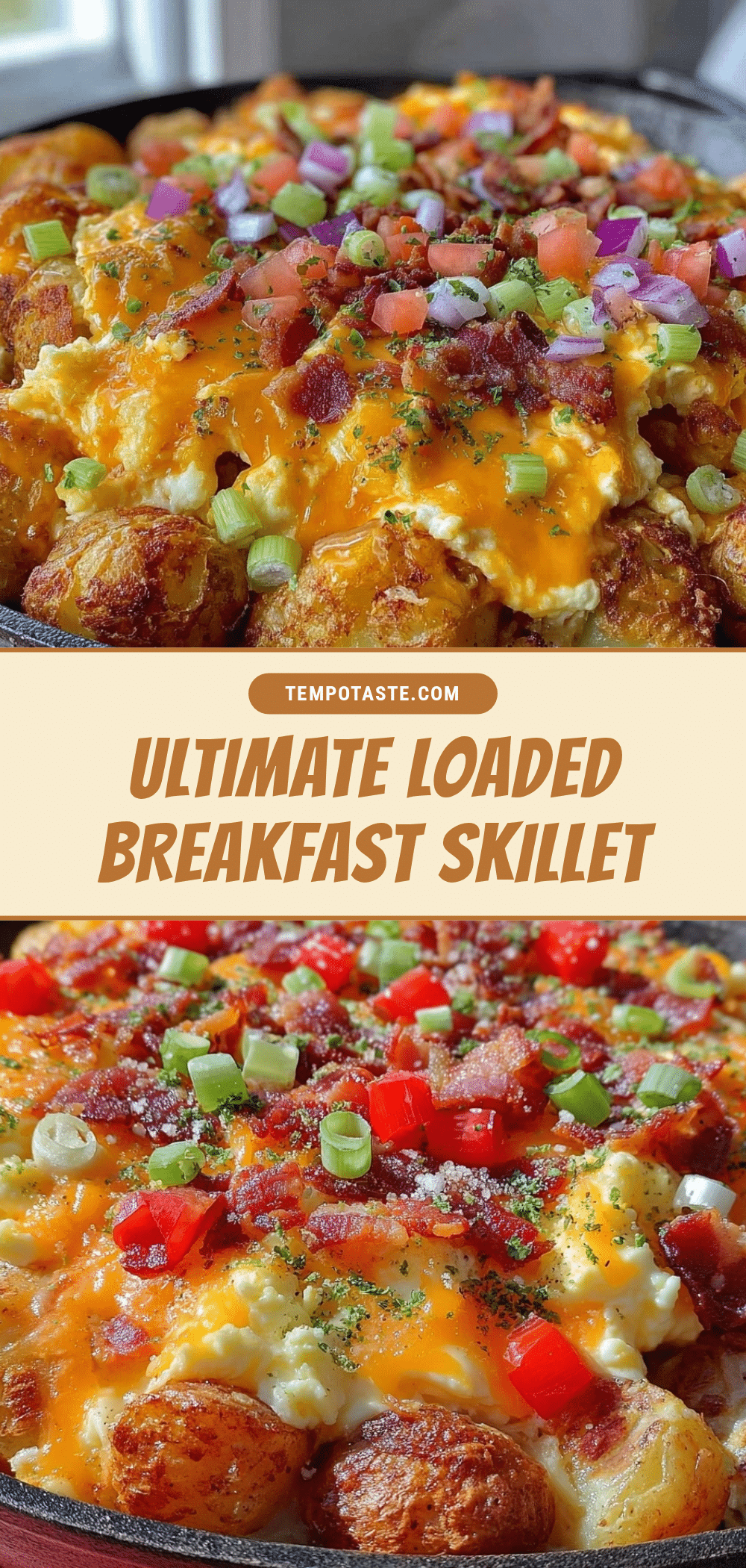 crispy loaded breakfast skillet recipe