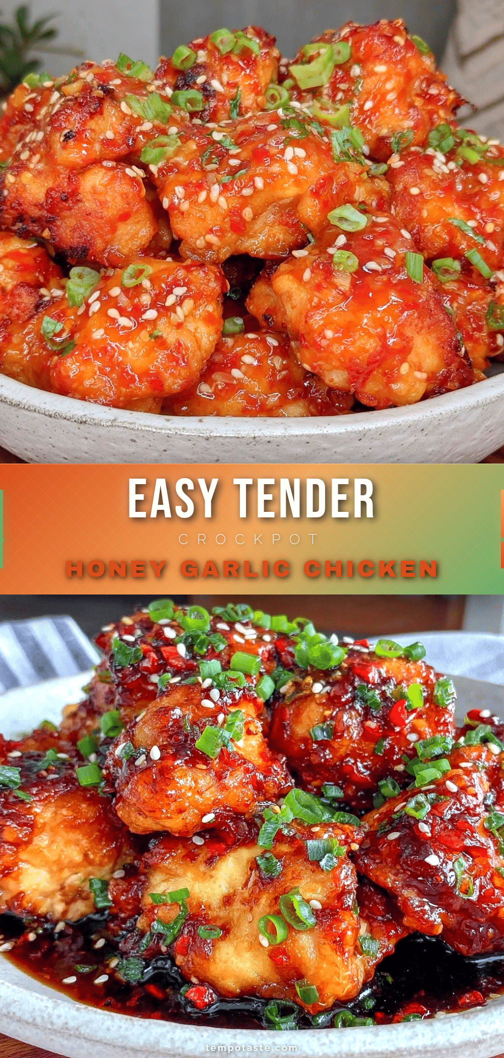 crockpot honey garlic chicken recipe