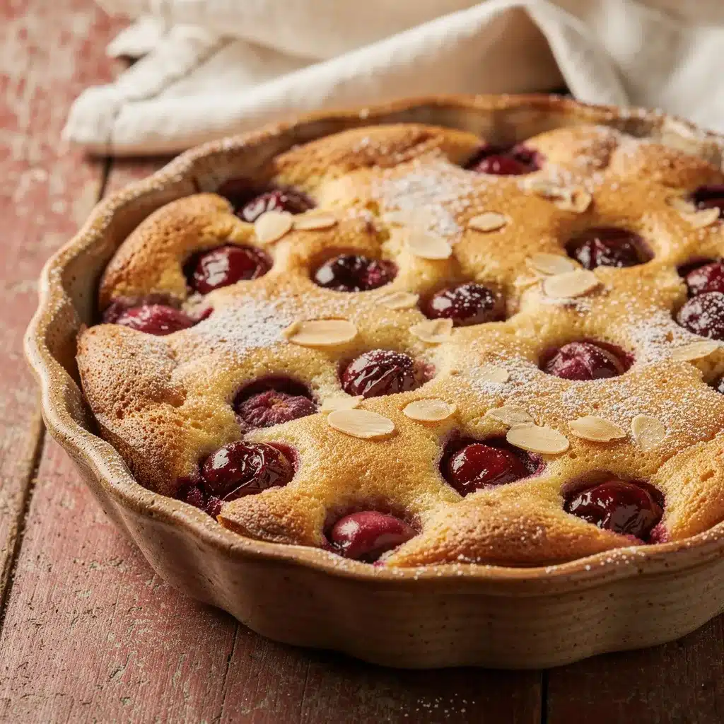 easy creamy cherry clafoutis preparation steps