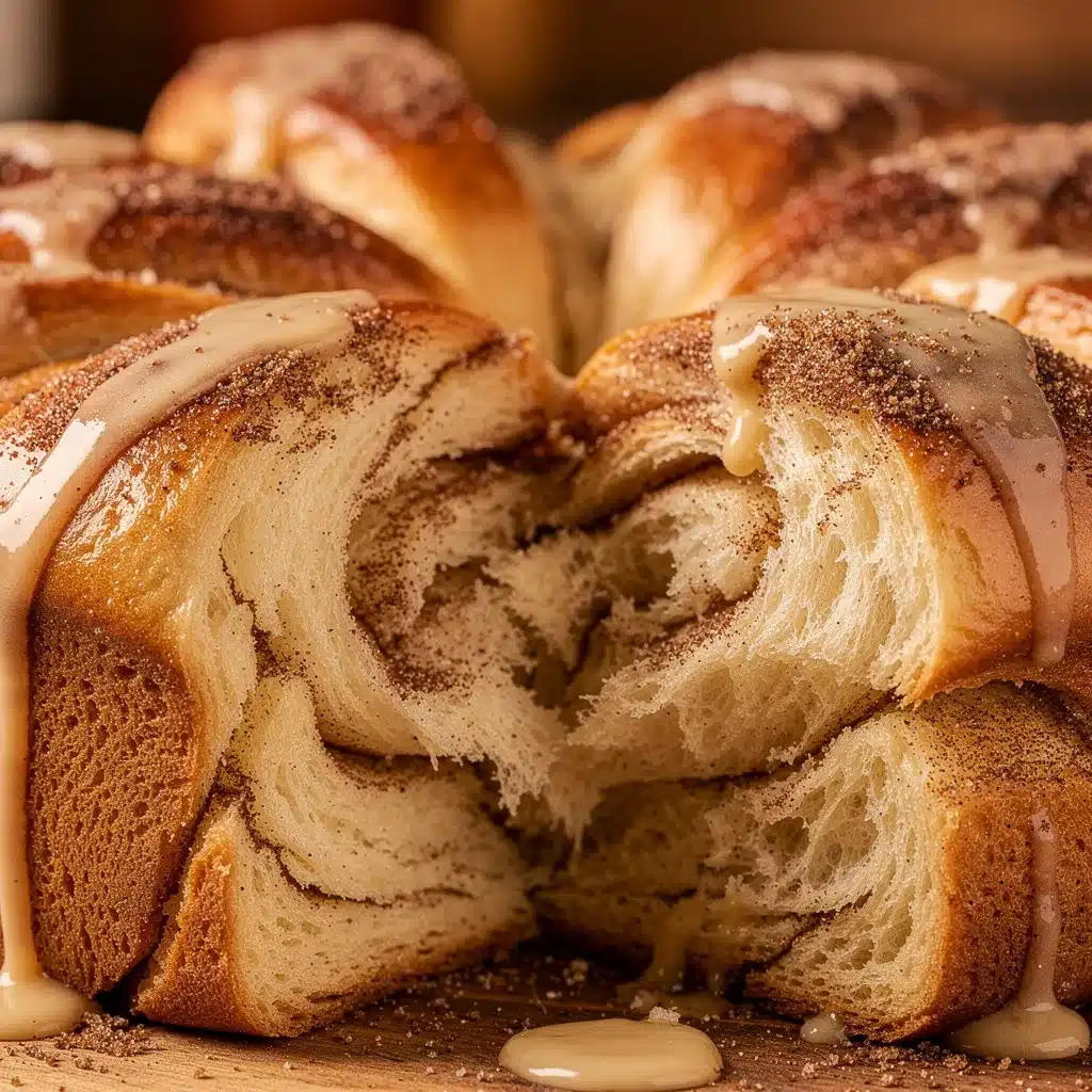 fluffy cinnamon sugar pull-apart bread preparation steps