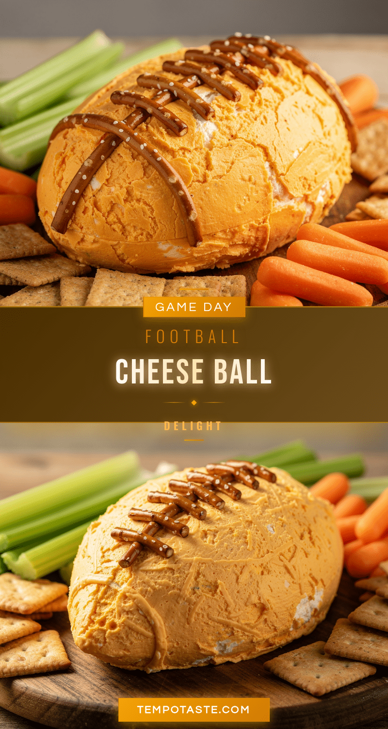 football shaped cheese ball recipe