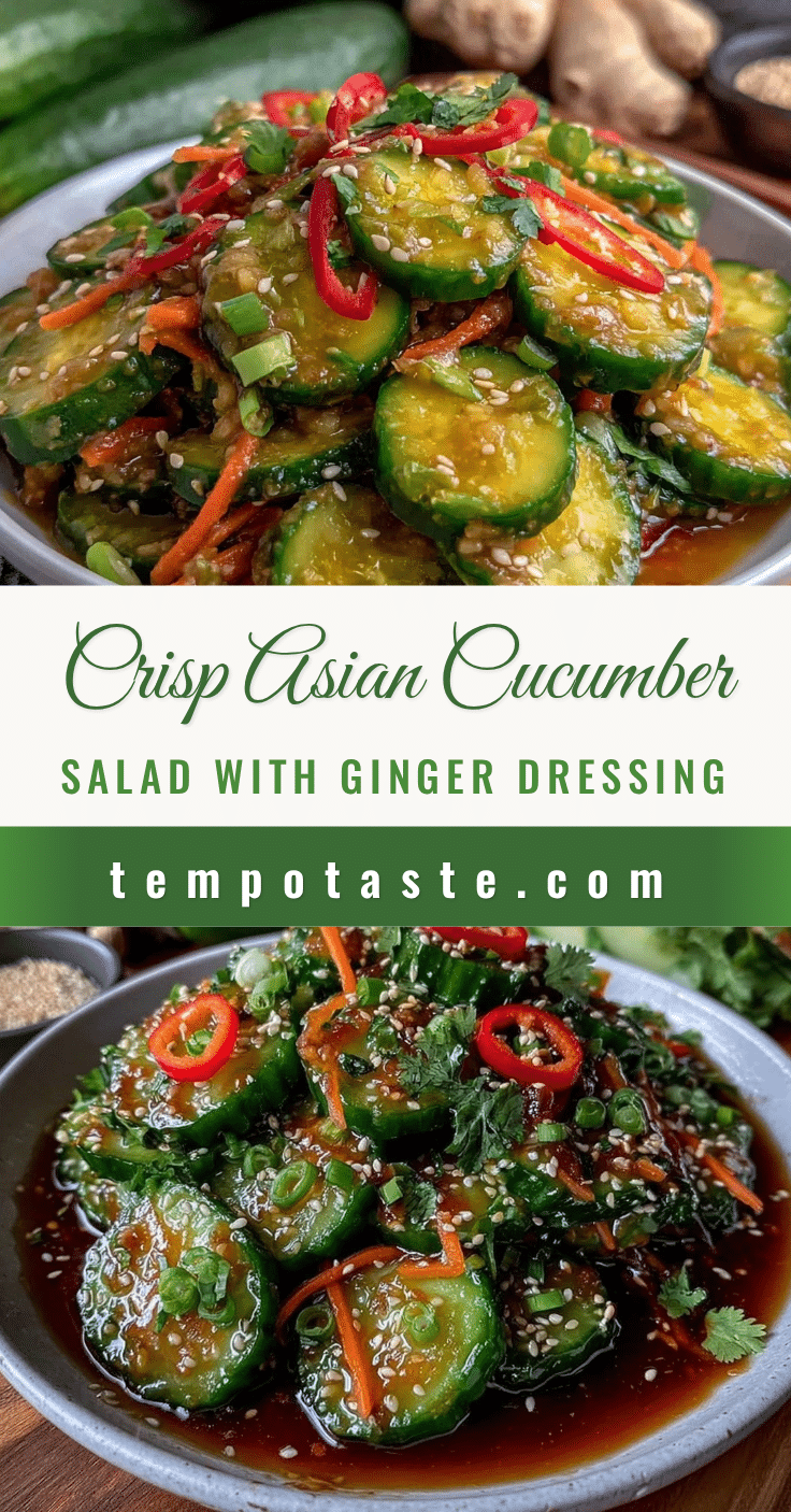 fresh asian cucumber salad recipe
