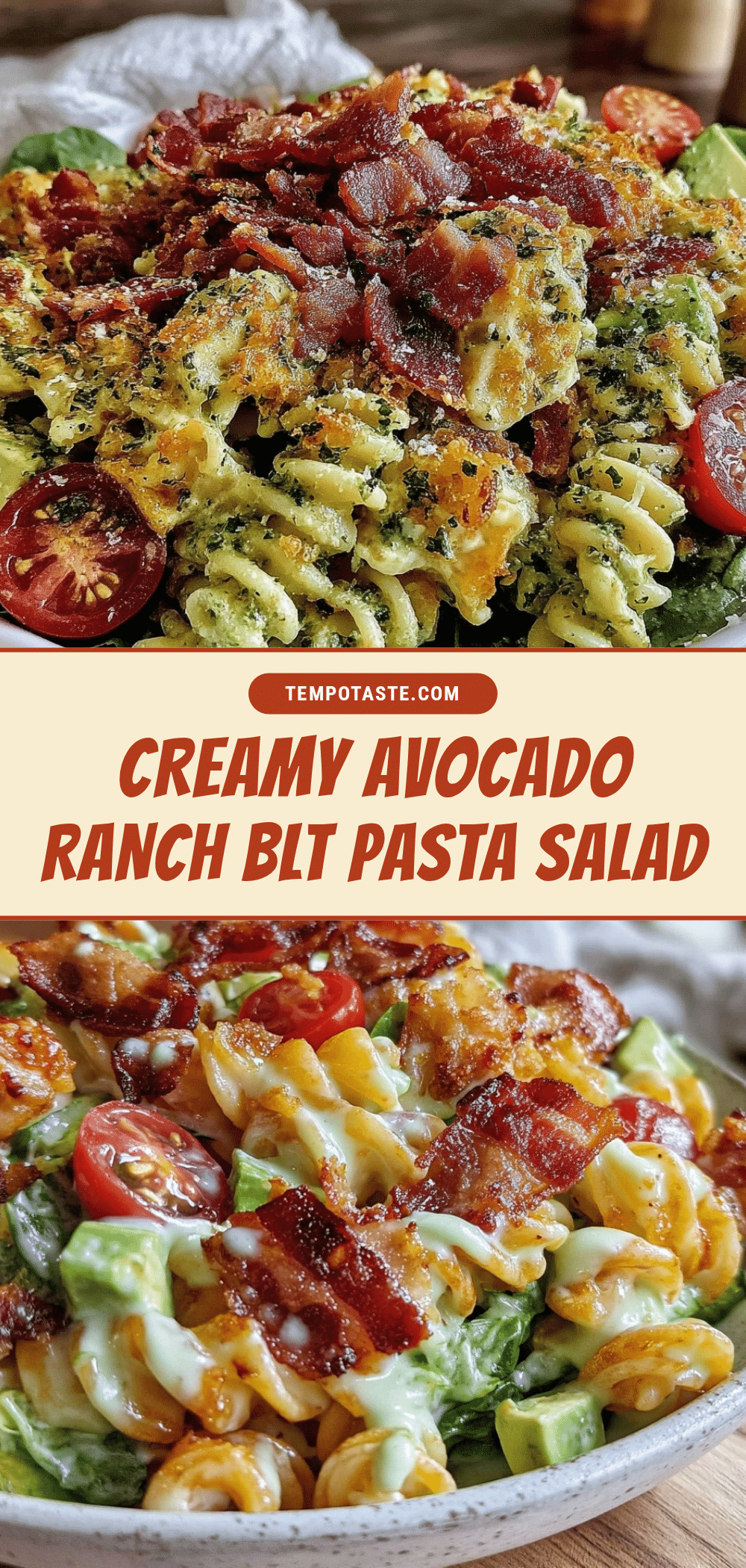 Fresh BLT Pasta Salad recipe
