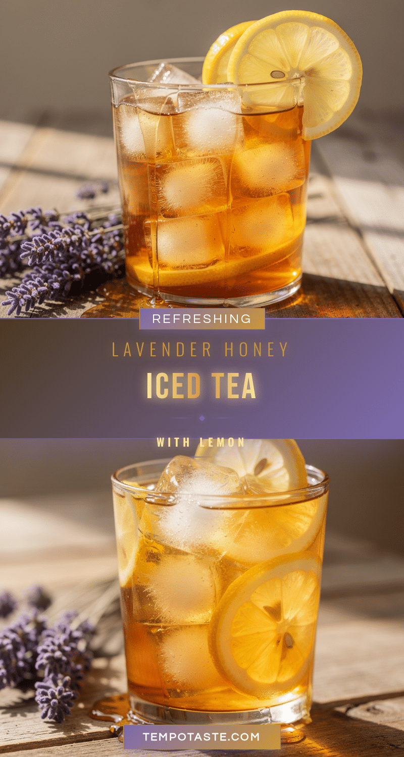 fresh lavender honey iced tea recipe