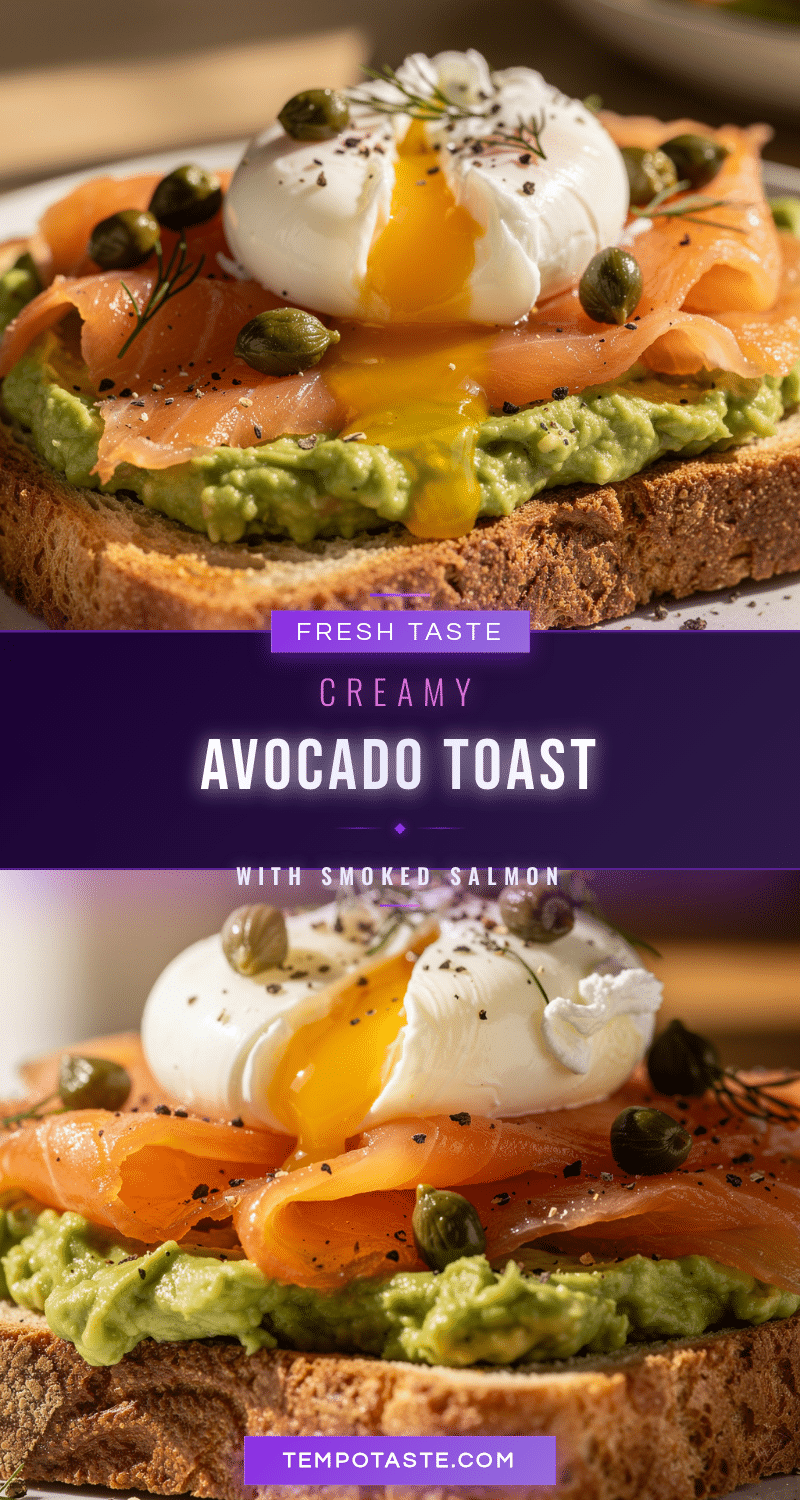 fresh smoked salmon avocado toast recipe