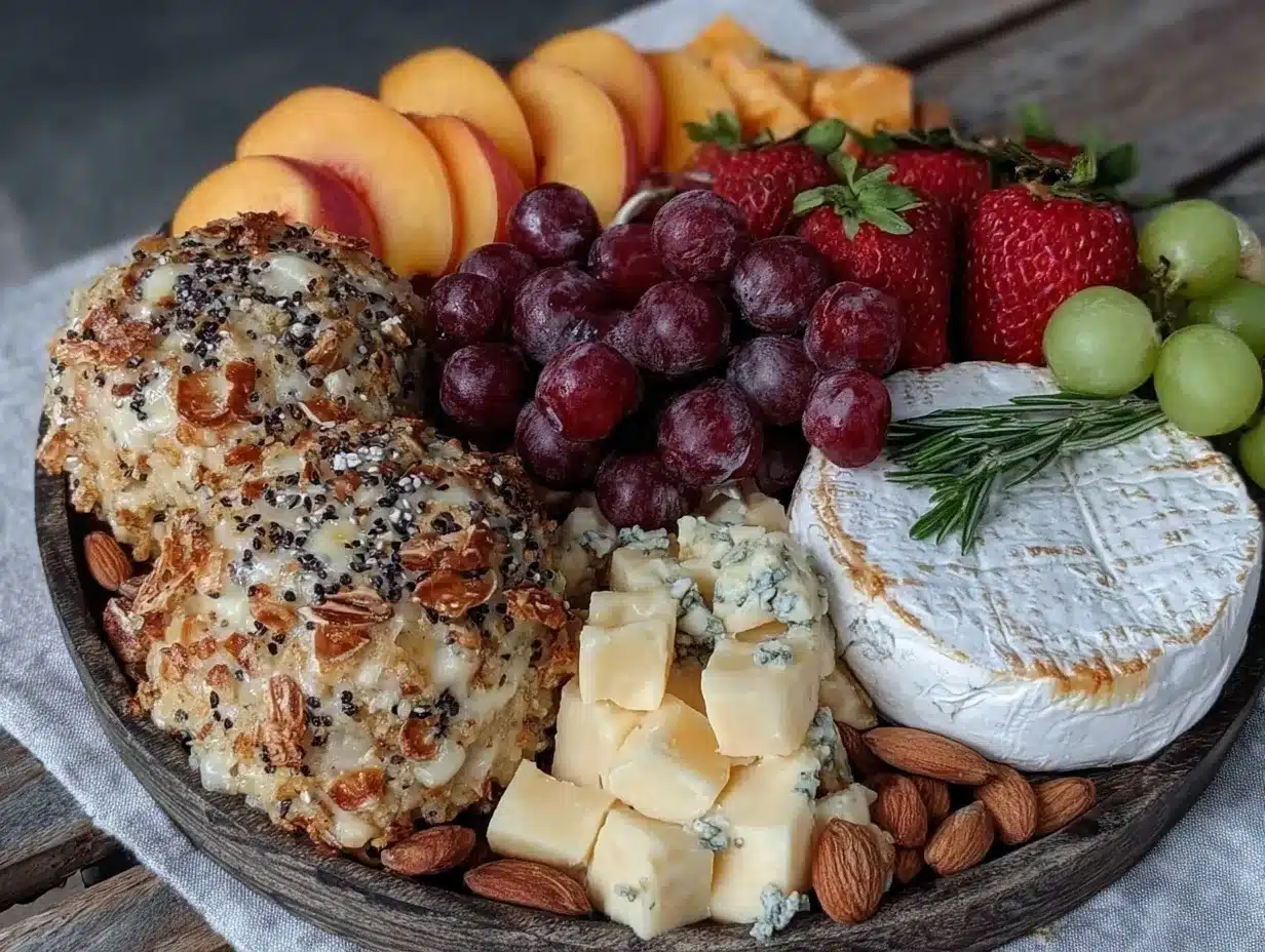 fresh summer fruit cheese grazing platter preparation steps