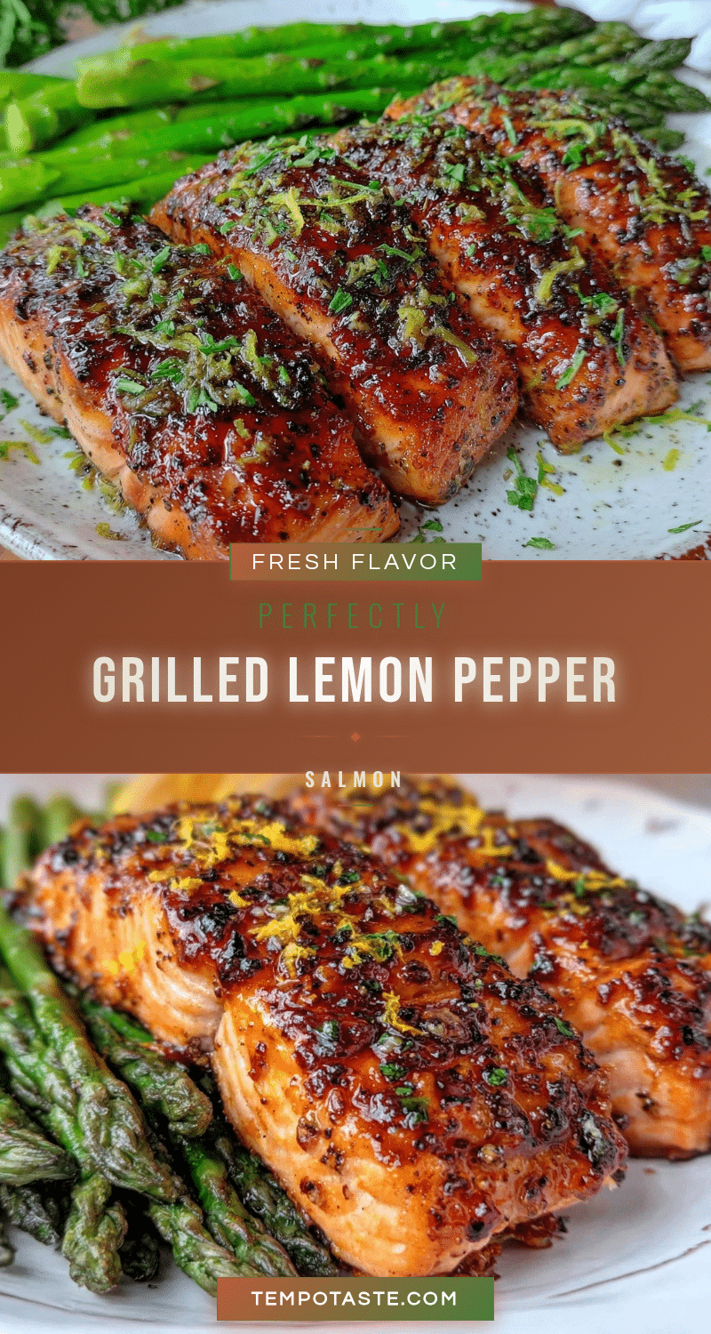 grilled lemon pepper salmon recipe