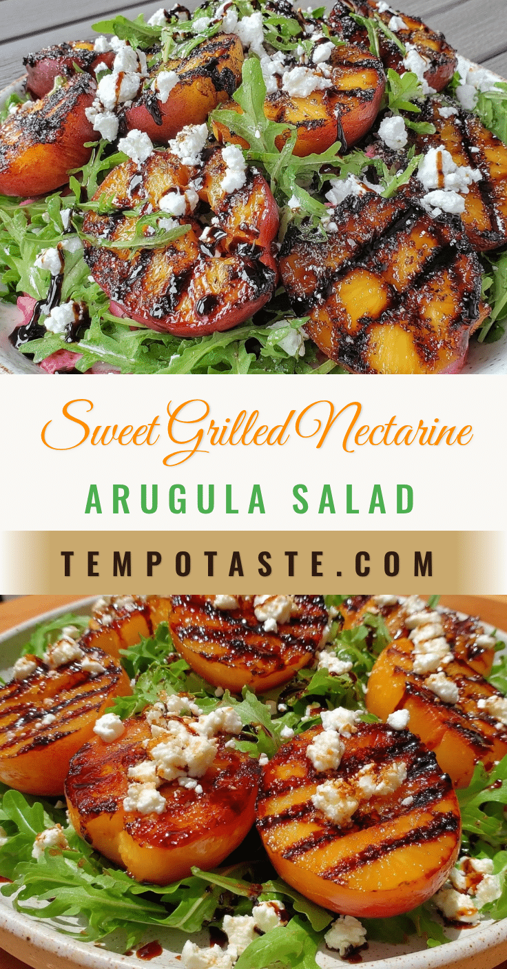grilled nectarine salad recipe