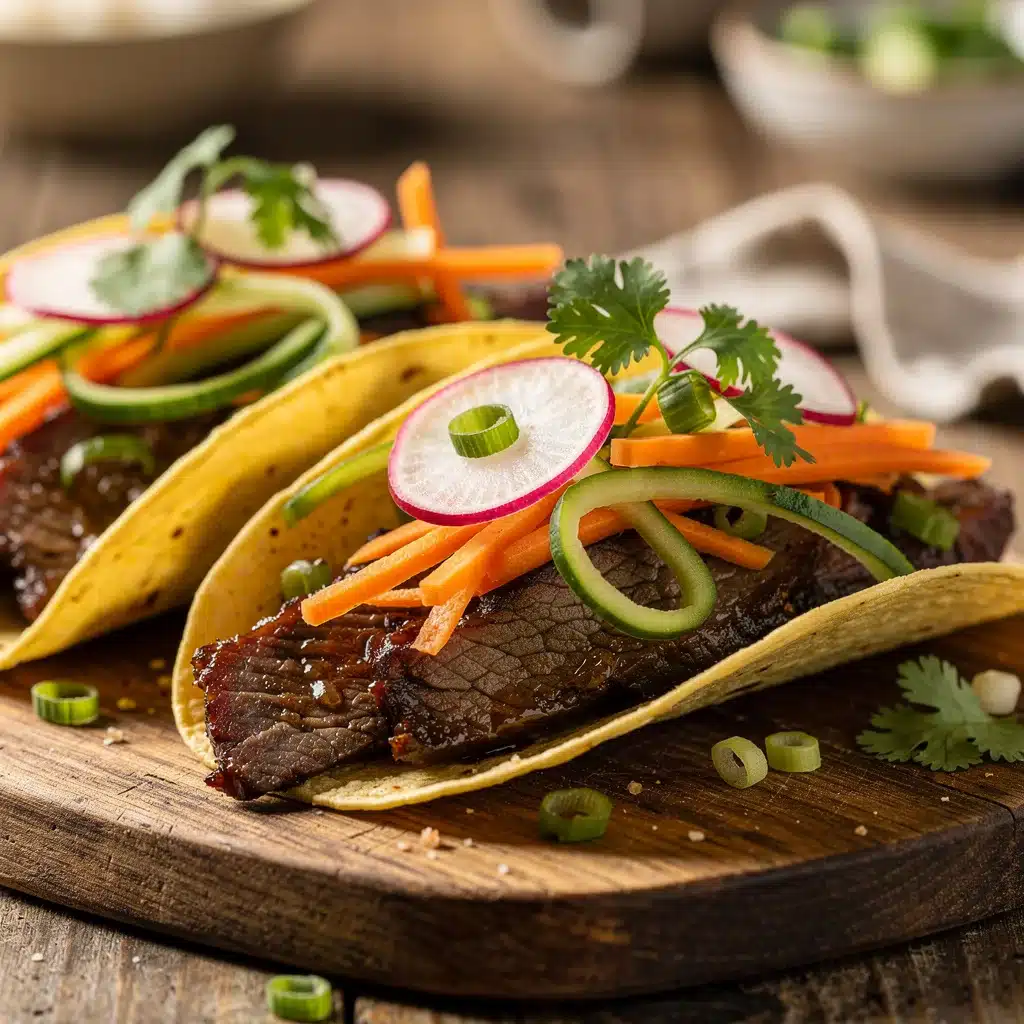 Korean BBQ beef tacos - featured image