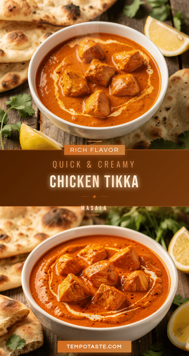quick chicken tikka masala recipe