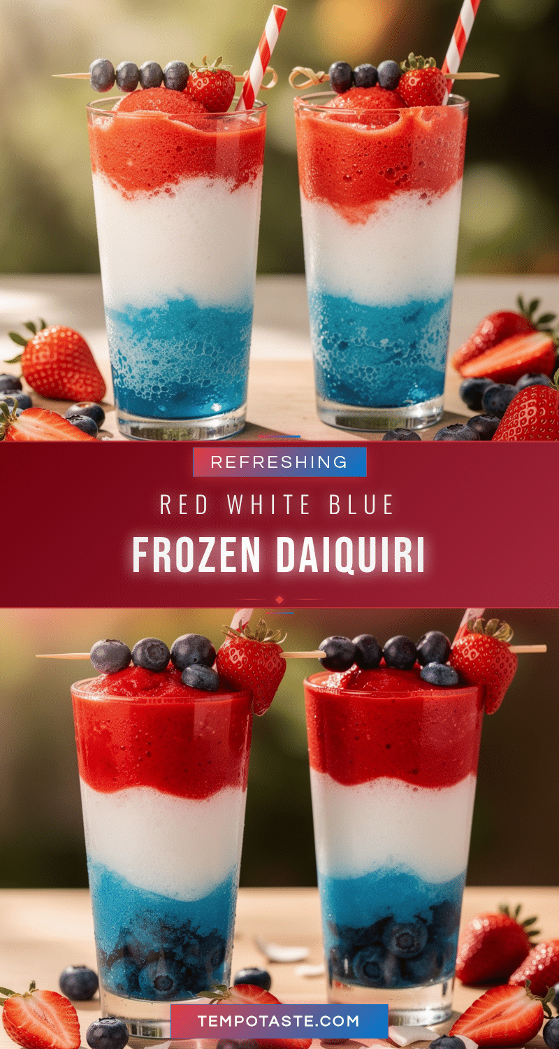 red white and blue frozen daiquiri recipe