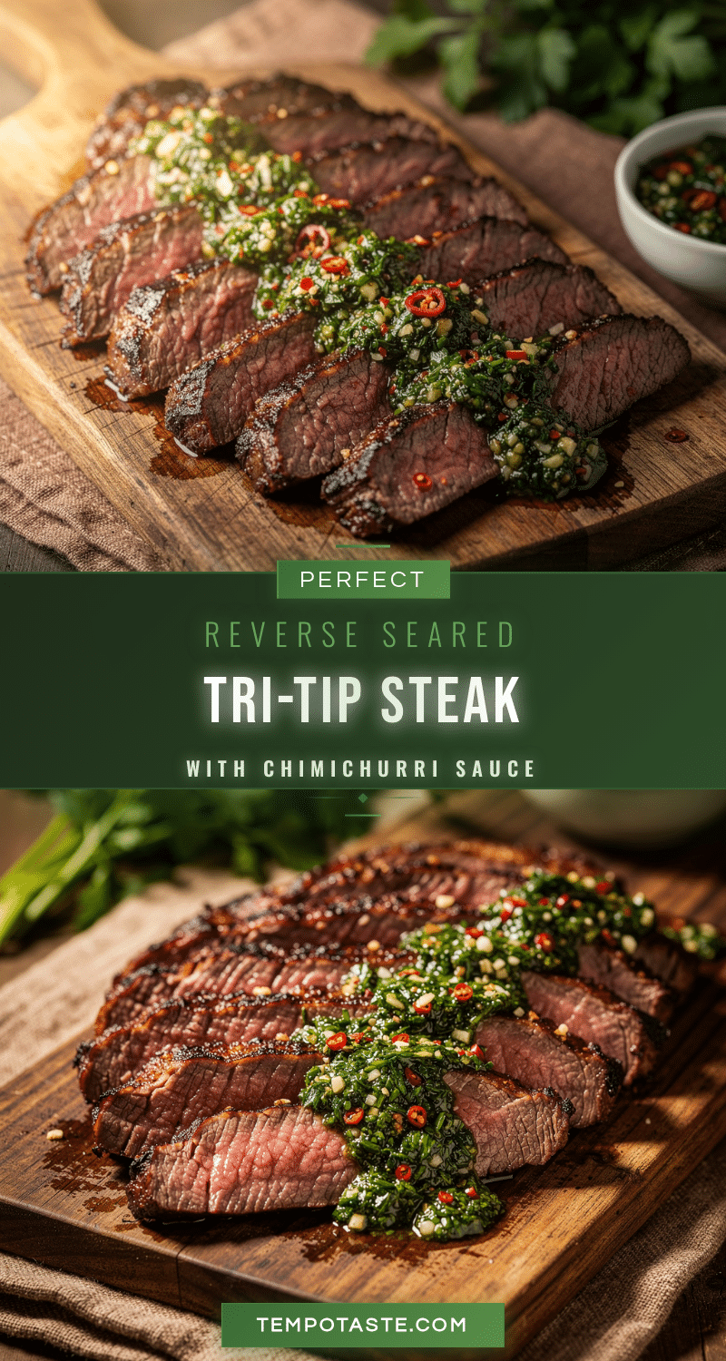reverse seared tri-tip steak recipe