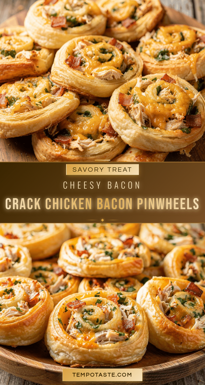 savory crack chicken pinwheels recipe