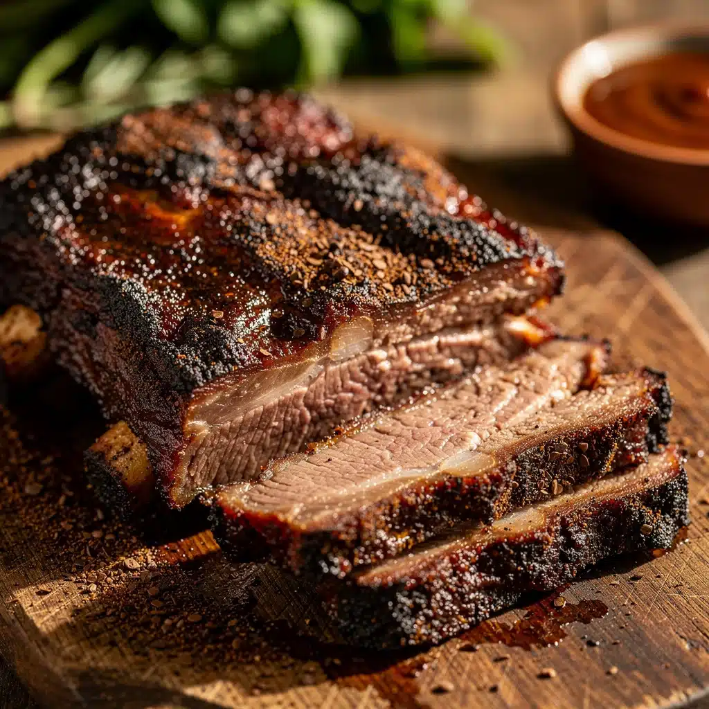 smoked beef short ribs - featured image