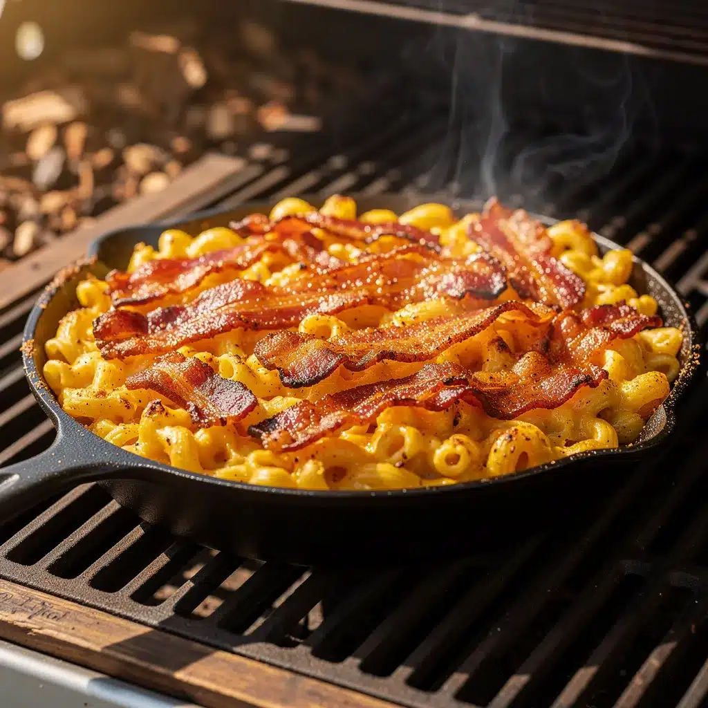 smoked mac and cheese preparation steps