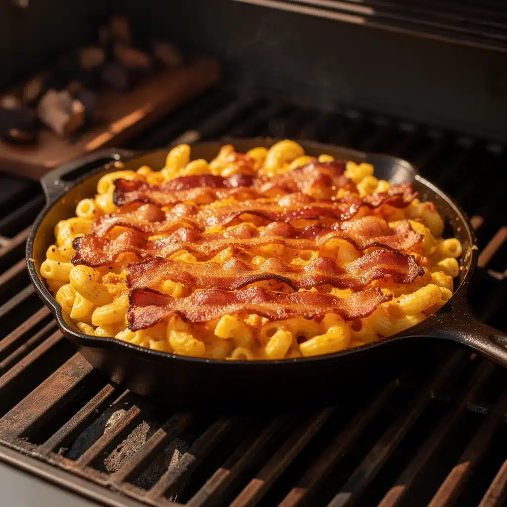 smoked mac and cheese - featured image