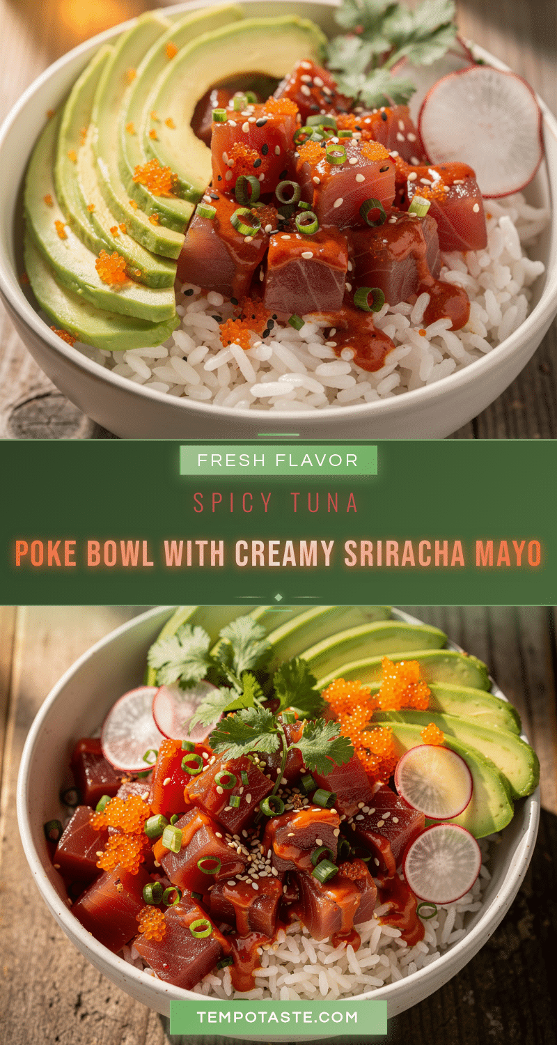 spicy tuna poke bowl recipe