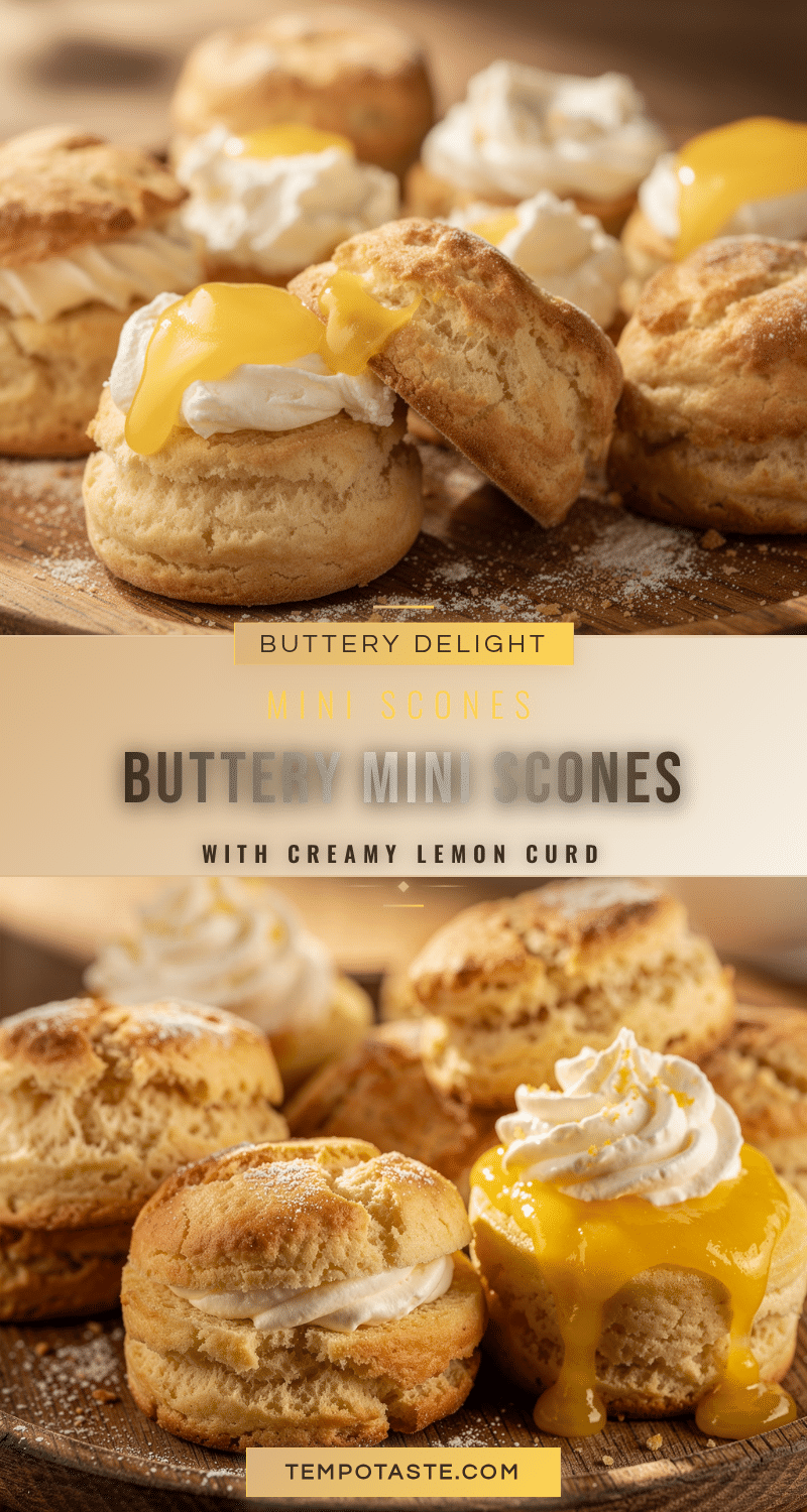 tender miniature scones recipe