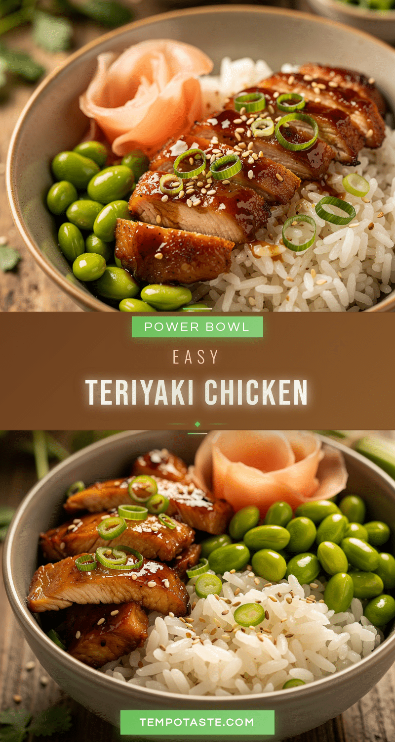 teriyaki chicken power bowl recipe