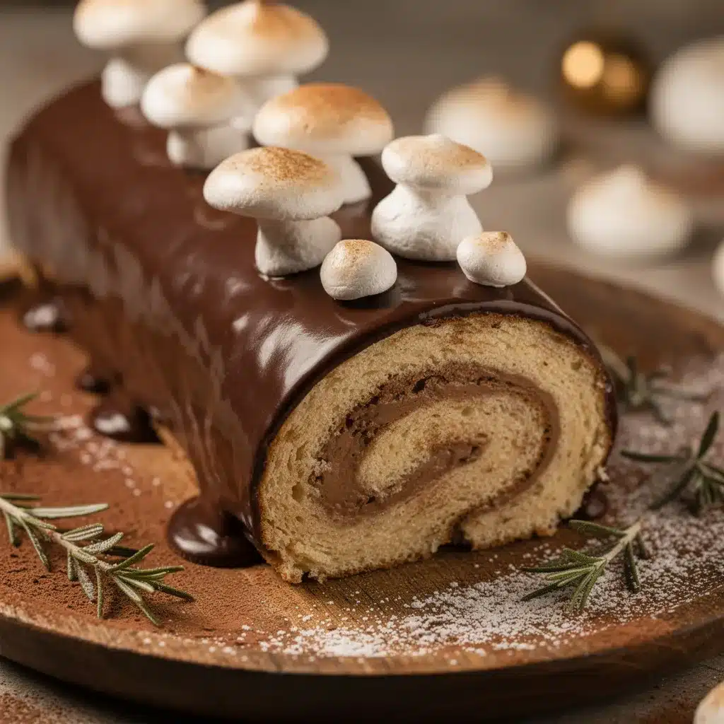 yule log cake recipe preparation steps