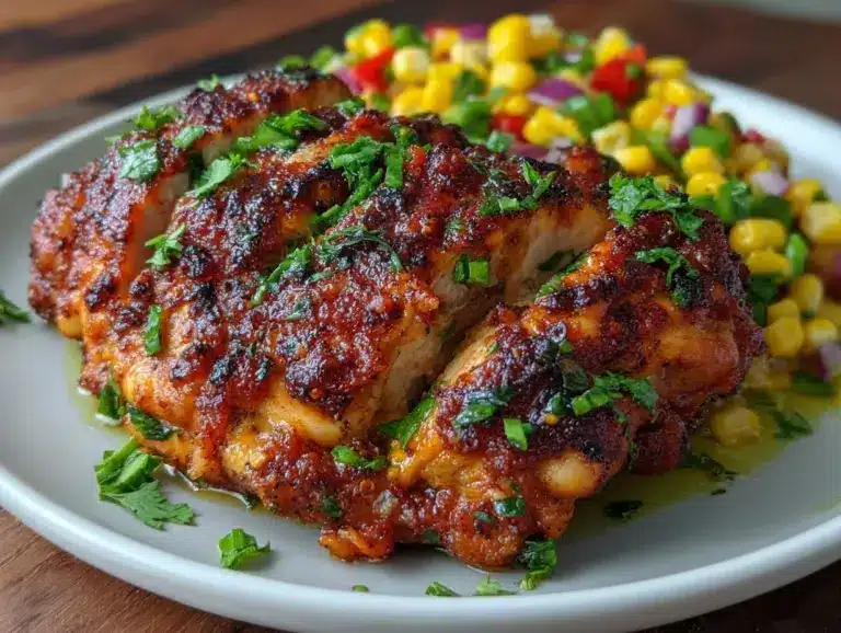 blackened cajun chicken breast - featured image