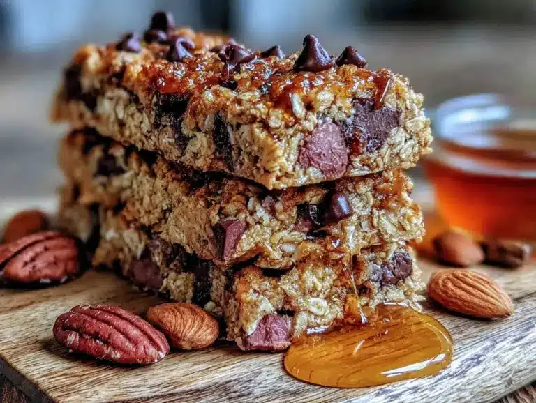 chewy homemade granola bars - featured image