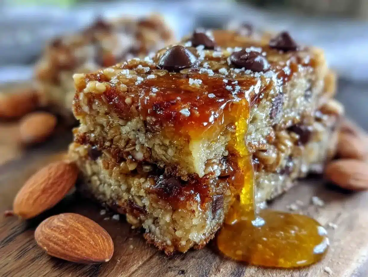 chewy homemade granola bars preparation steps