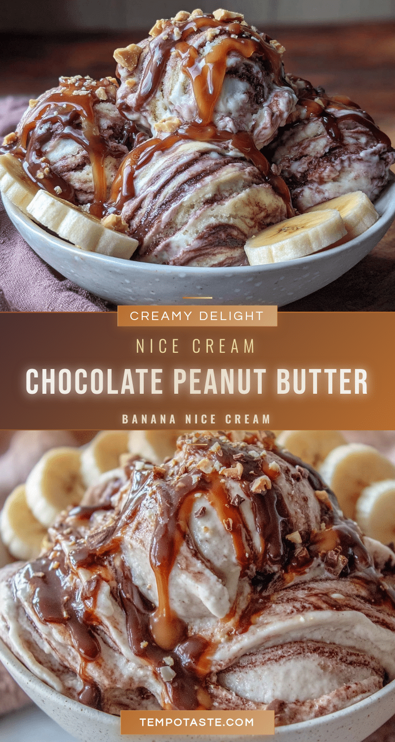chocolate peanut butter banana nice cream recipe