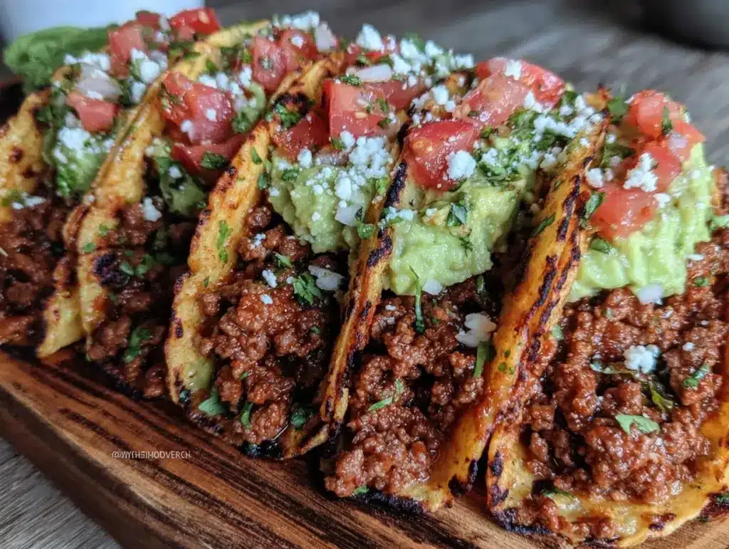 classic beef tacos - featured image