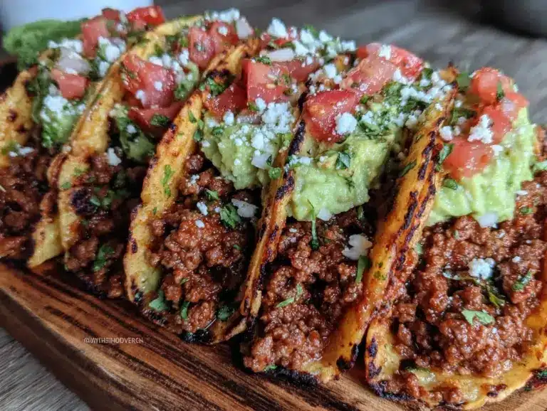 classic beef tacos - featured image