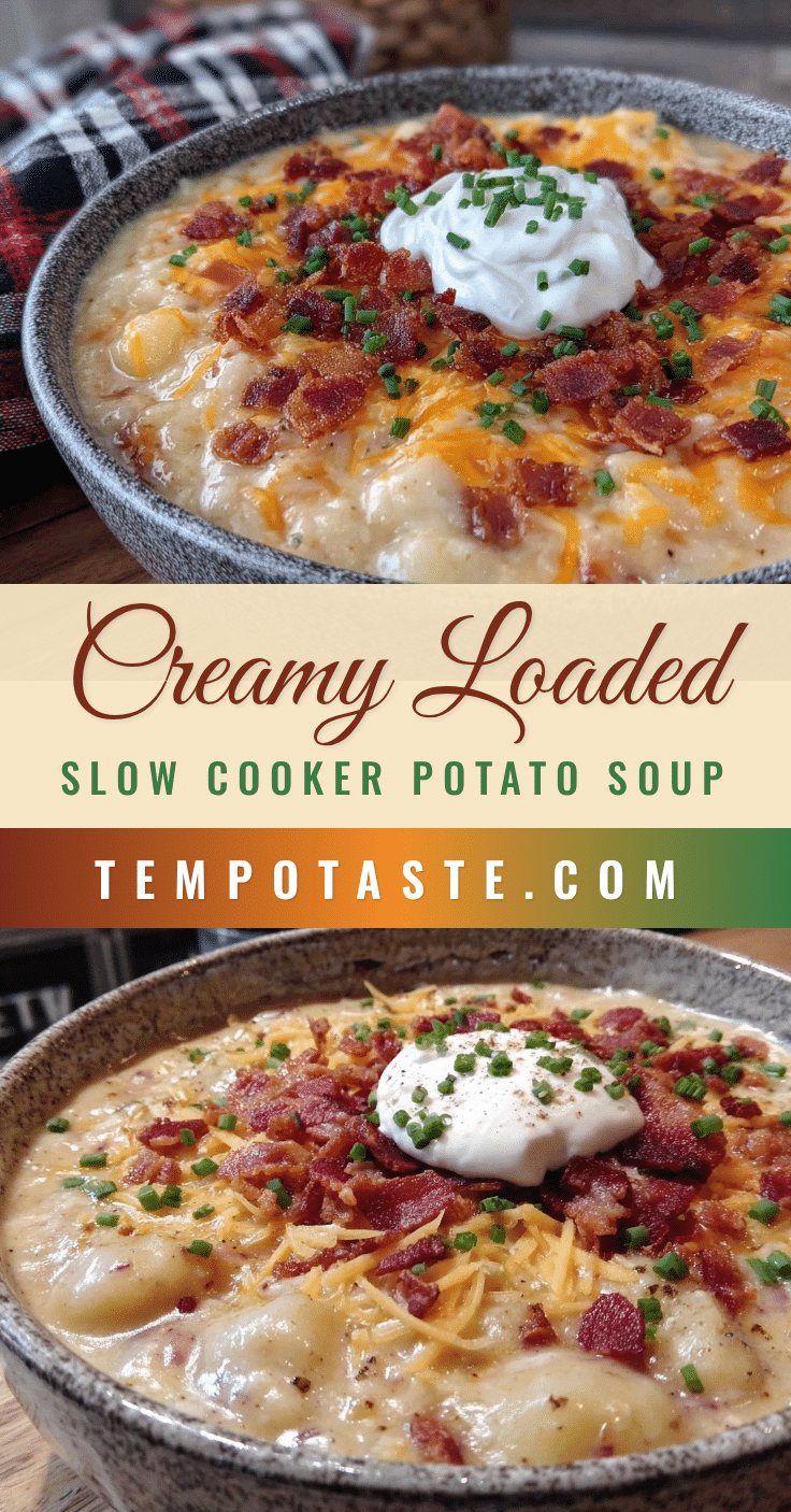 creamy loaded baked potato soup recipe