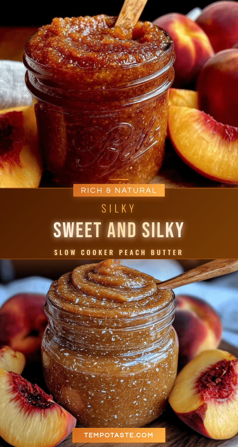 creamy peach butter slow cooker recipe recipe