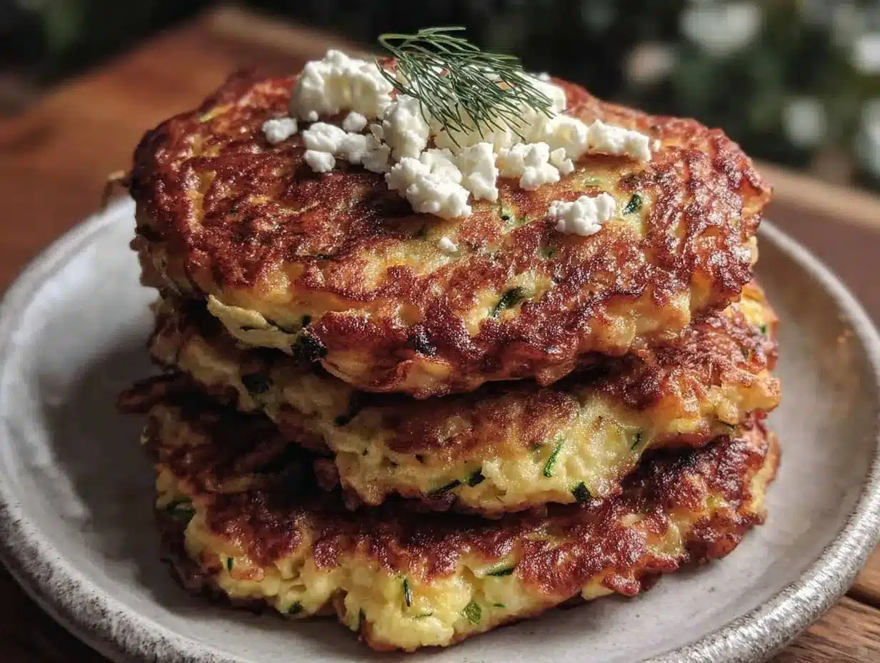 crispy zucchini fritters preparation steps