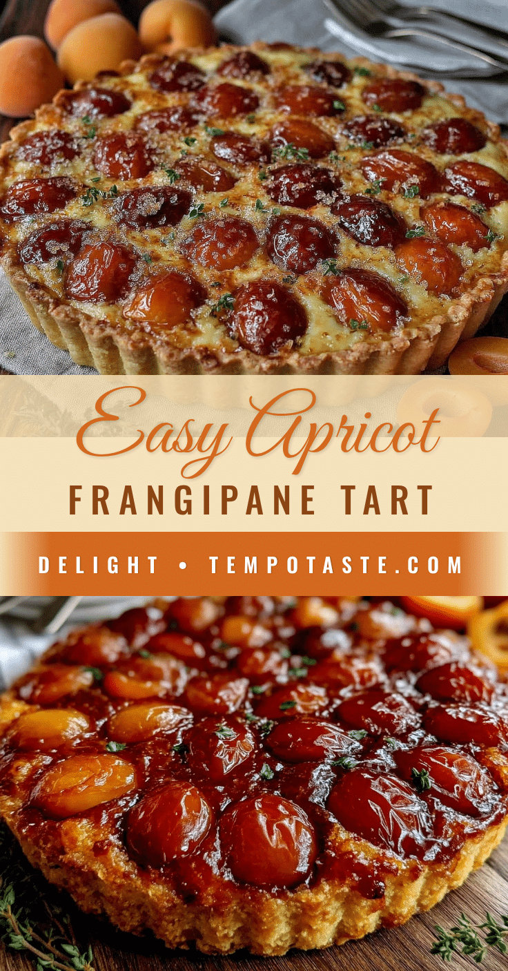 Easy Apricot Frangipane Tart recipe