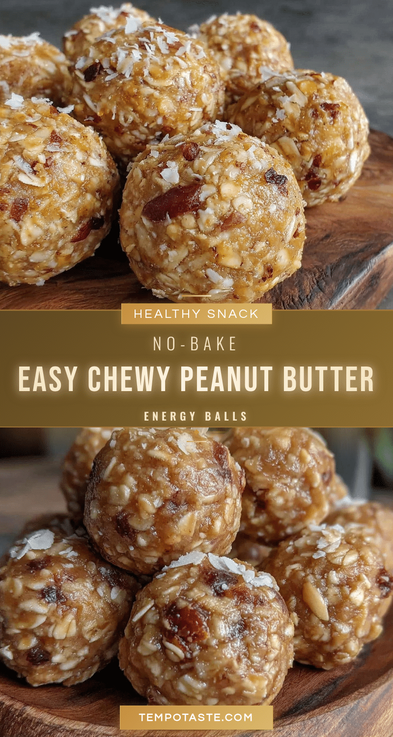 easy no-bake peanut butter energy balls recipe