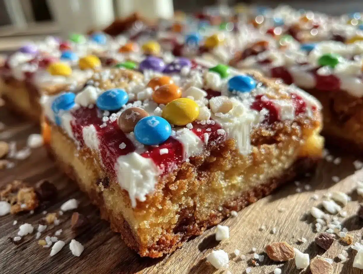 Festive American Flag Cookie Cake preparation steps